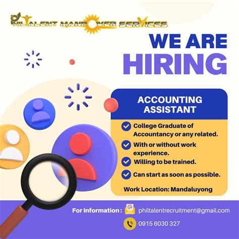 Urgent! Jobs in Makati .